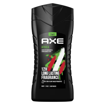 Axe 3in1 Body Wash,Hair,Face (Africa)