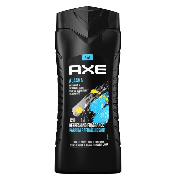 Axe 3in1 Body Wash,Hair,Face (Africa)