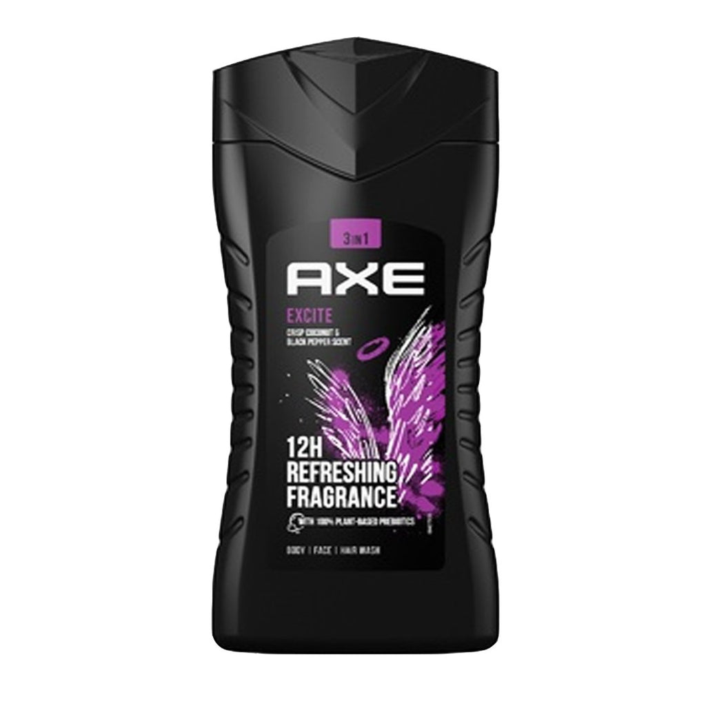 Axe 3in1 Body Wash,Hair,Face (Africa)